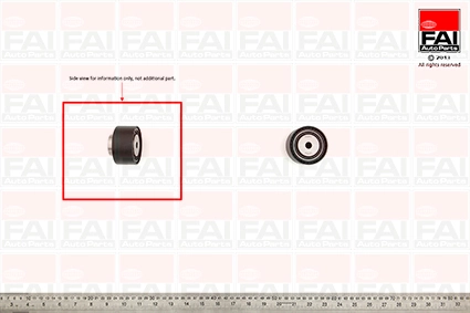 Deflection Pulley/Guide Pulley, timing belt